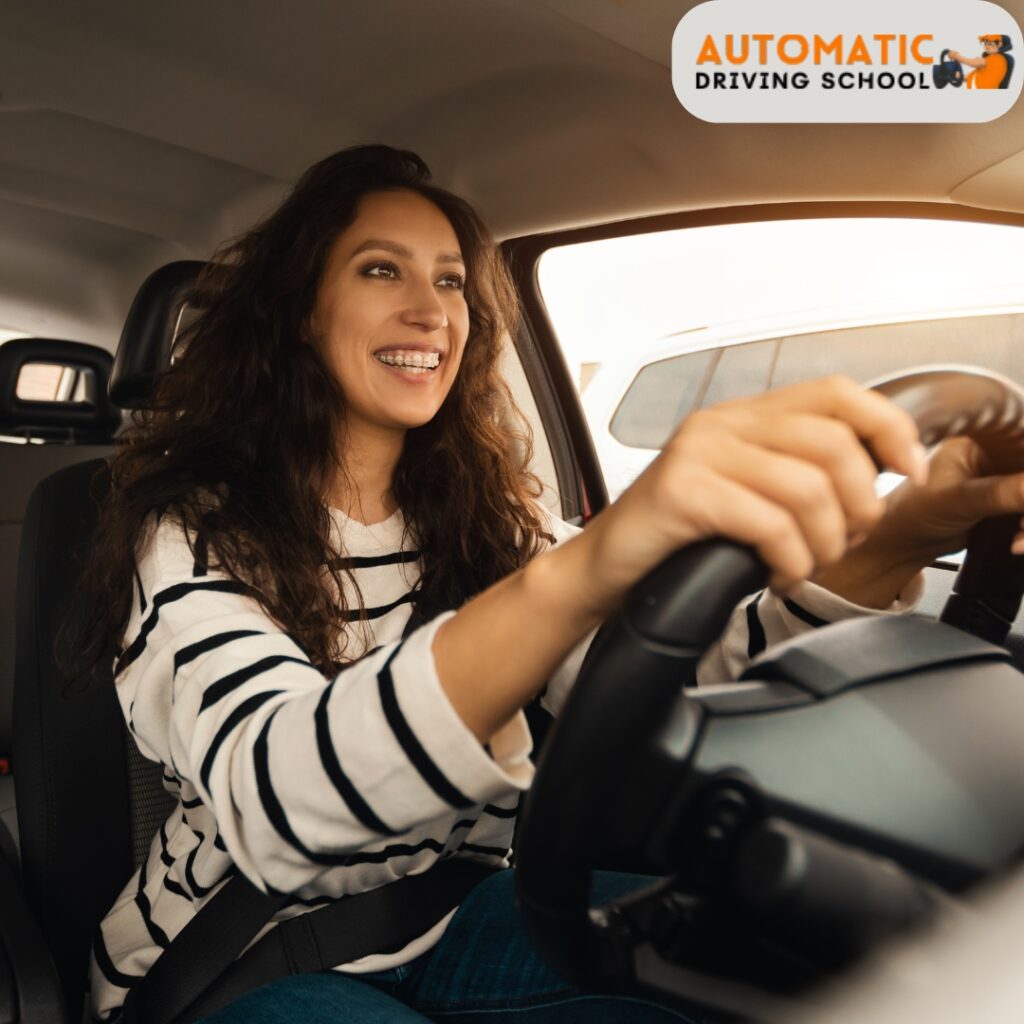 female driving