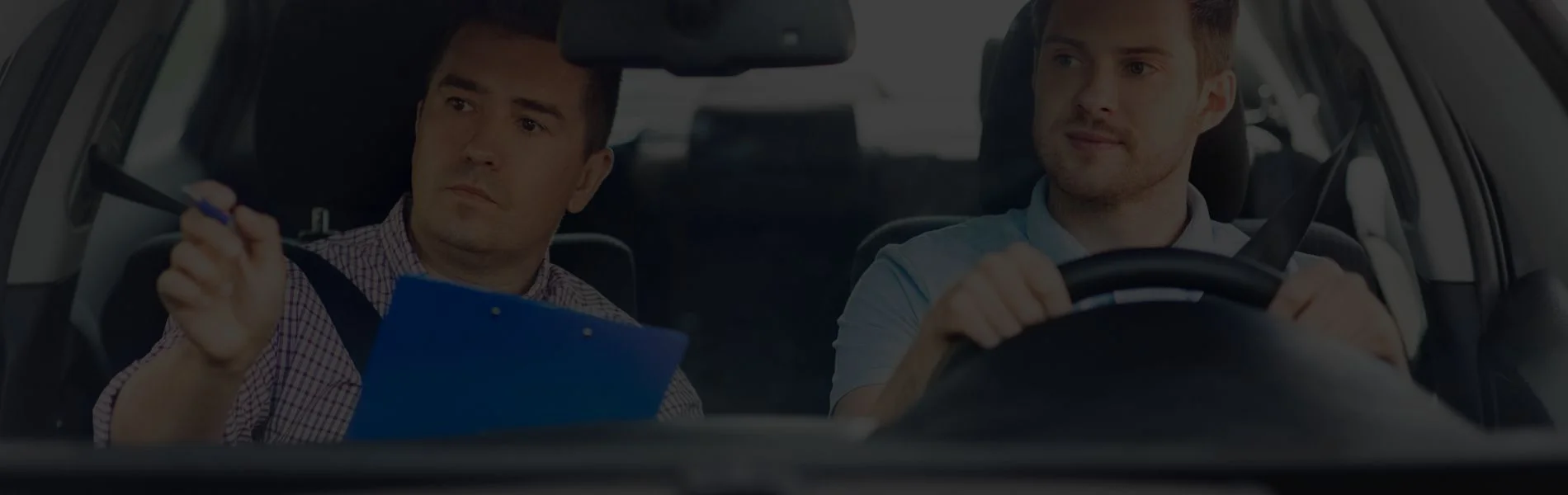 automatic driving school background